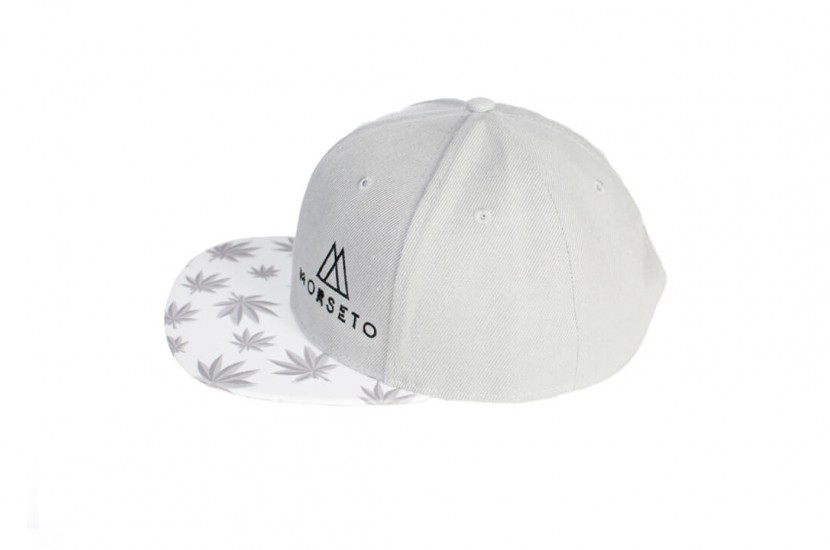 Καπέλο Snapback White Leaves
